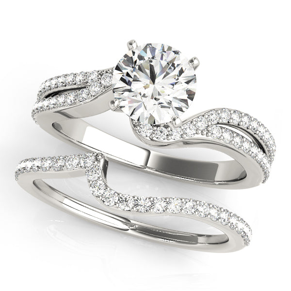 Twisted Elegance Diamond Ring