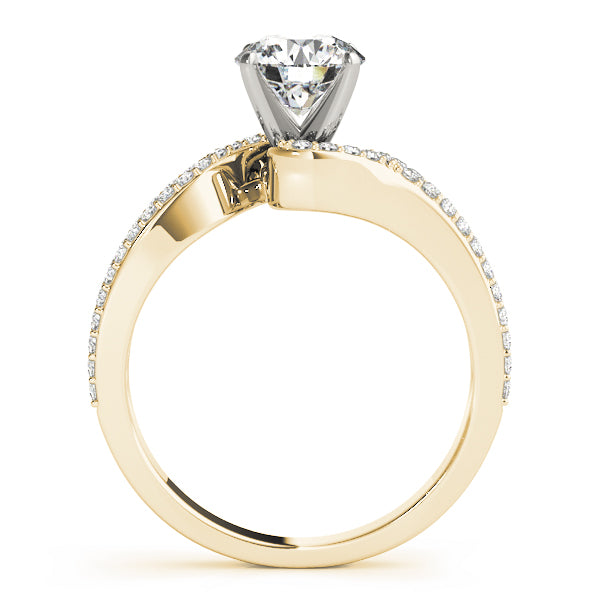 Twisted Elegance Diamond Ring