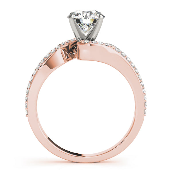 Twisted Elegance Diamond Ring