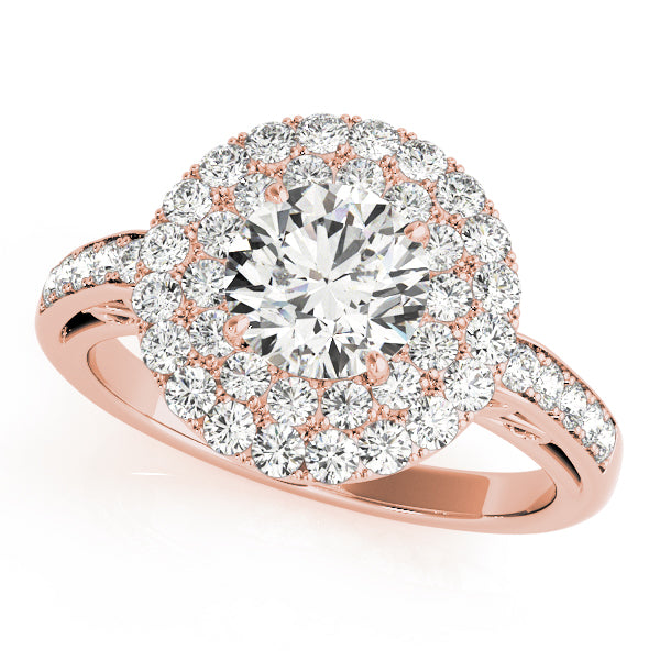 Radiant Halo Diamond Ring
