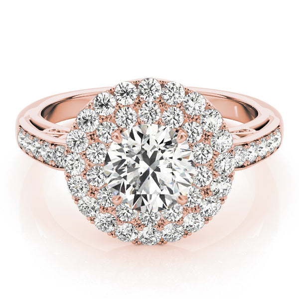 Radiant Halo Diamond Ring