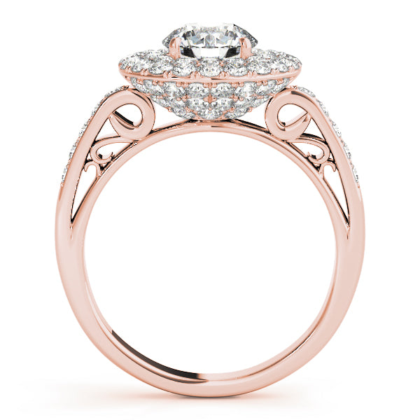 Radiant Halo Diamond Ring