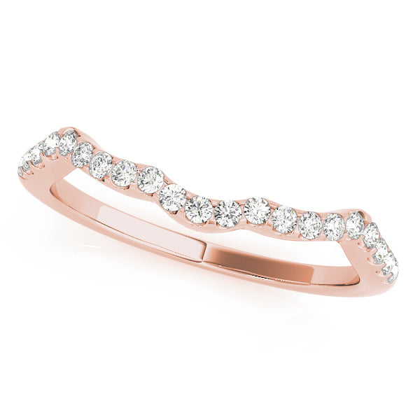 Split Shank Diamond Wedding Band 2ct