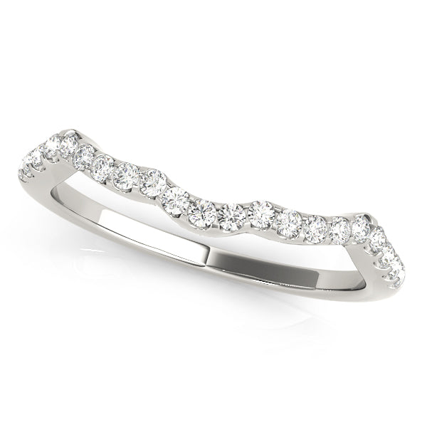 Split Shank Diamond Wedding Band 2ct