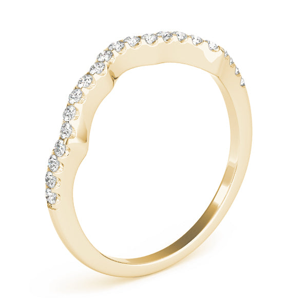 Split Shank Diamond Wedding Band 2ct