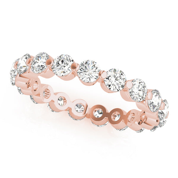 Elegant Full Eternity Round Diamond Band