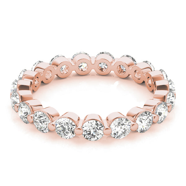 Elegant Full Eternity Round Diamond Band
