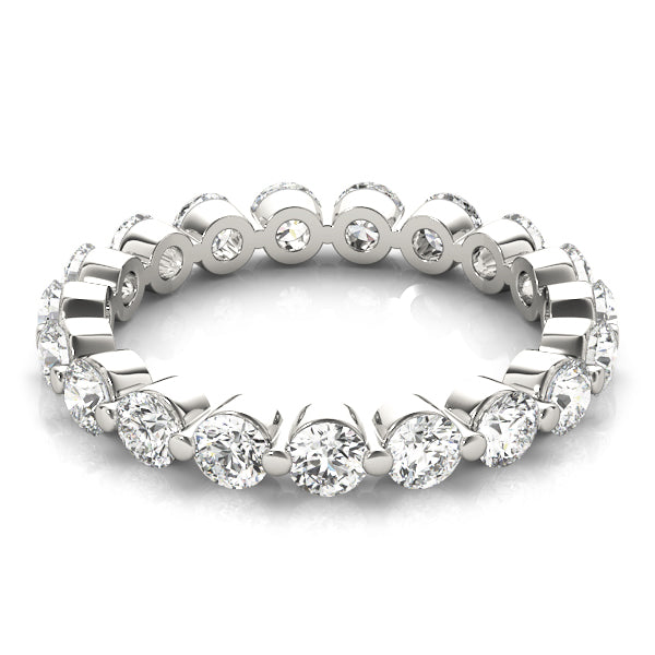 Elegant Full Eternity Round Diamond Band