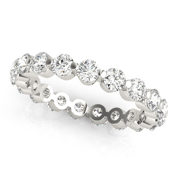 Elegant Full Eternity Round Diamond Band