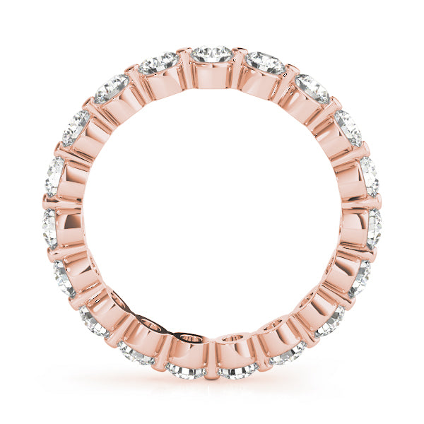 Elegant Full Eternity Round Diamond Band