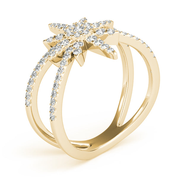 Starburst Diamond Ring