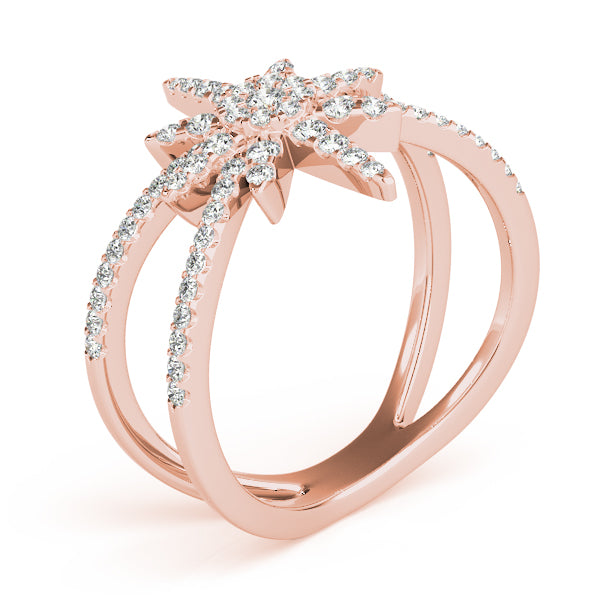 Starburst Diamond Ring