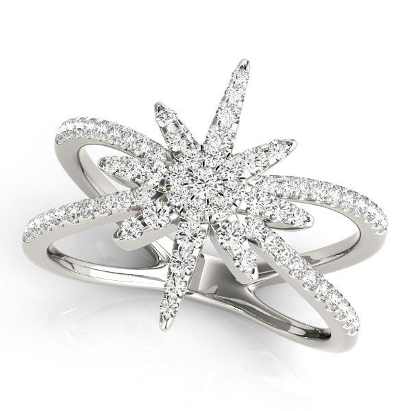 Starburst Diamond Ring
