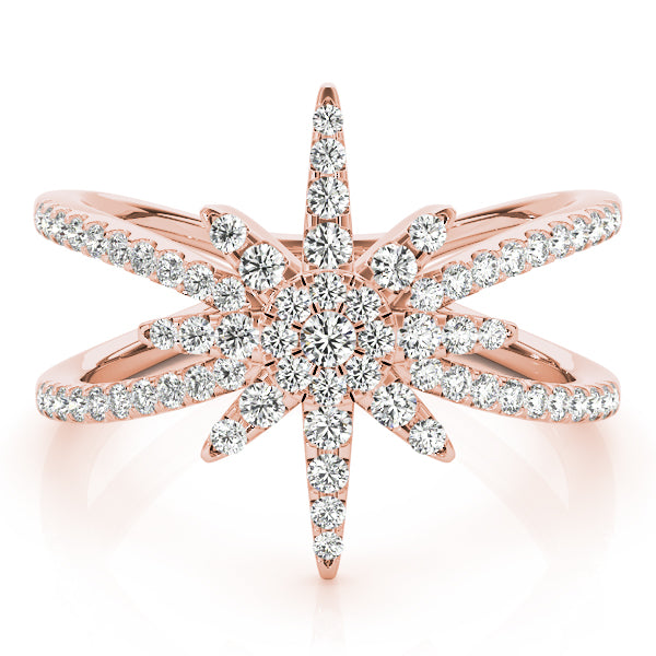 Starburst Diamond Ring