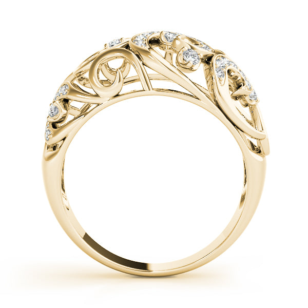 Filigree Diamond Ring