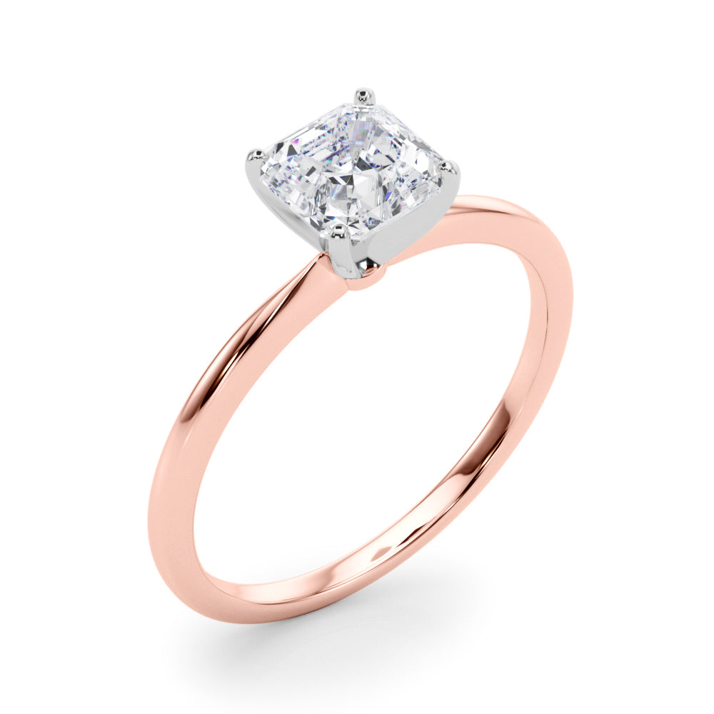 Classic Solitaire Diamond Engagement Ring Princess 1 ct