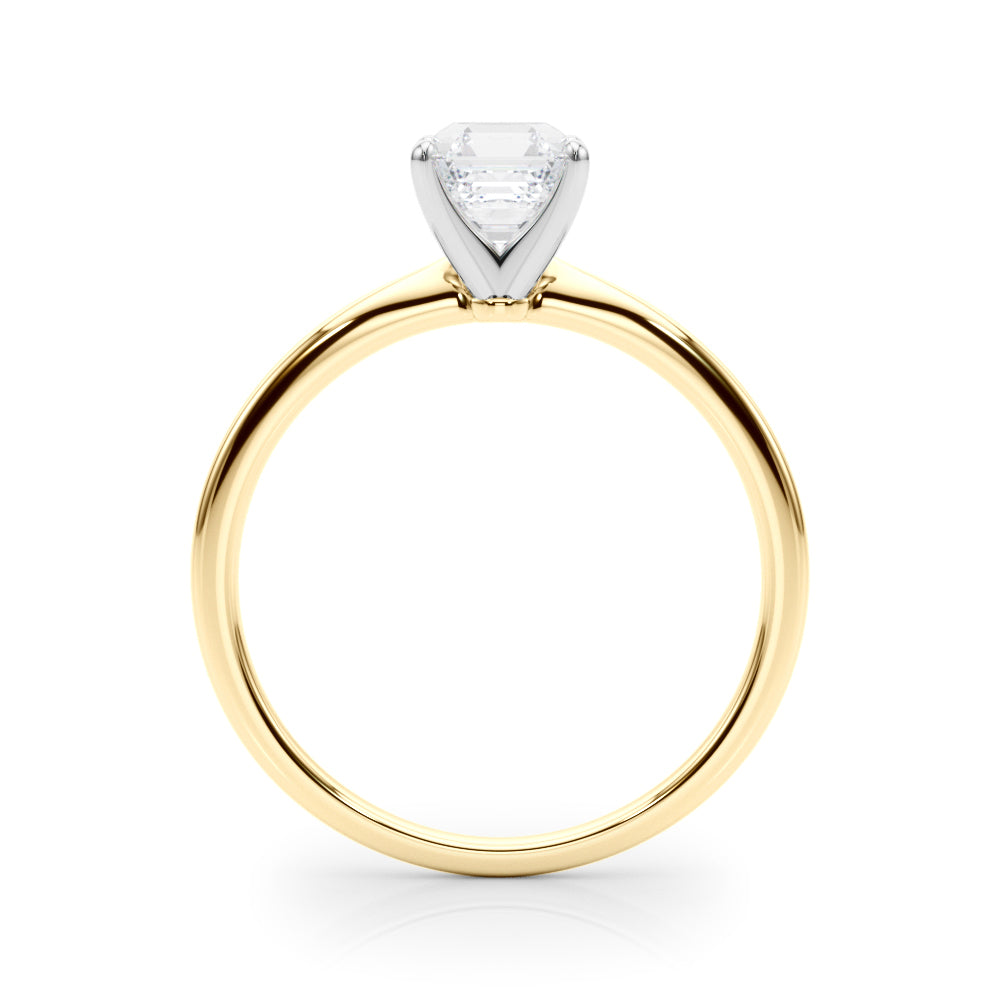 Classic Solitaire Diamond Engagement Ring Princess 1 ct