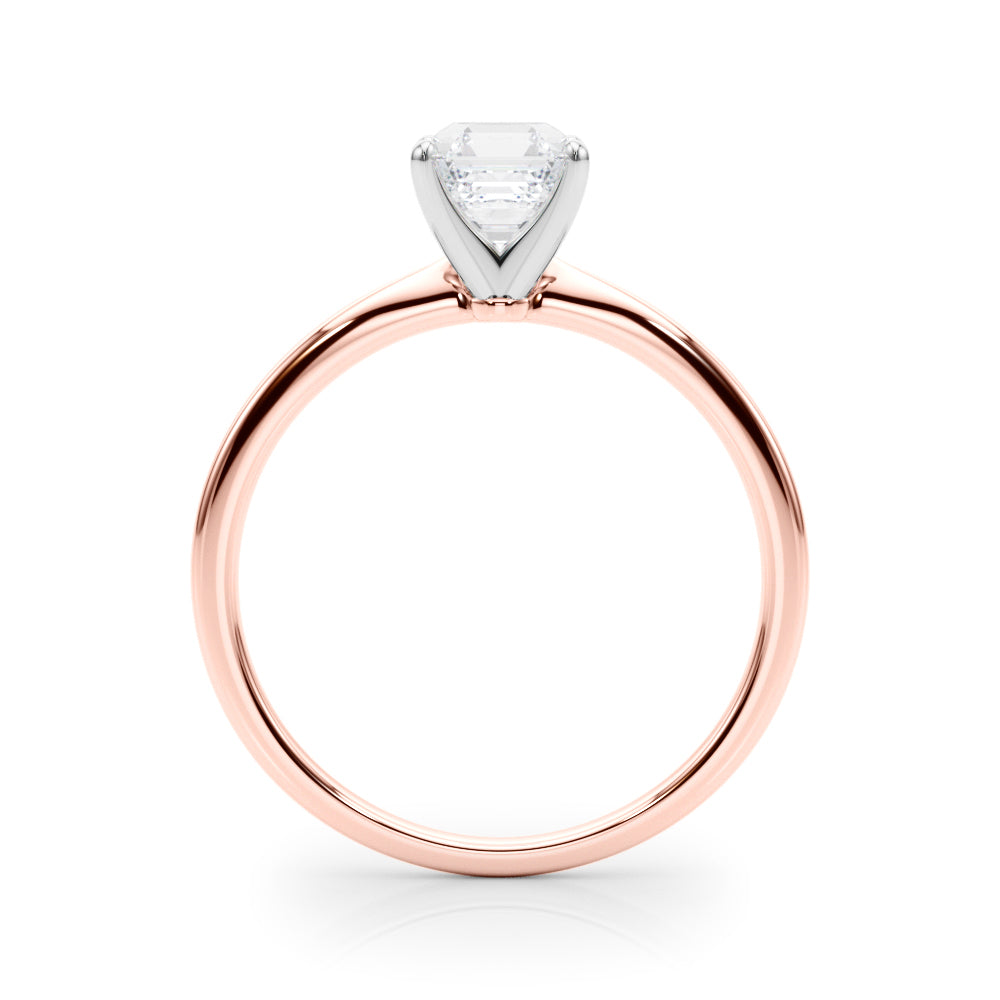 Classic Solitaire Diamond Engagement Ring Princess 1 ct