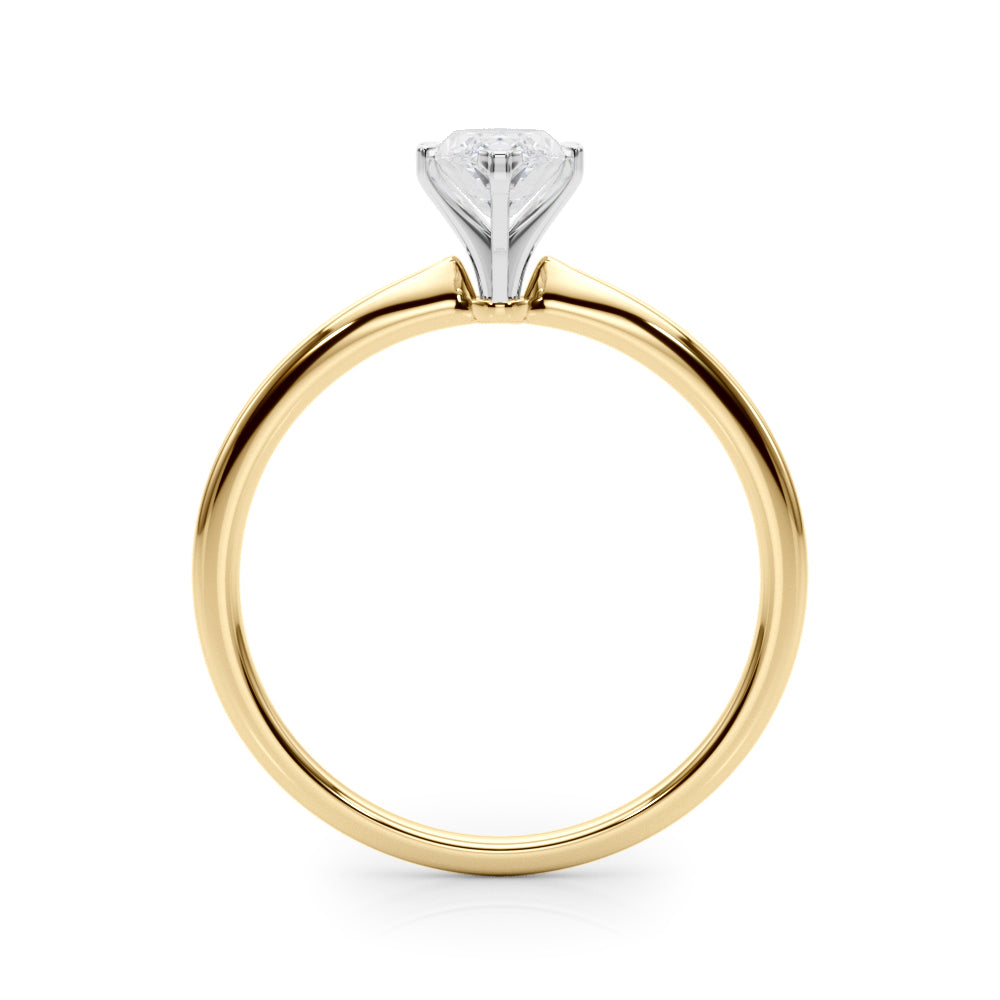 Classic Solitaire Diamond Engagement Ring Marquise 1 ct