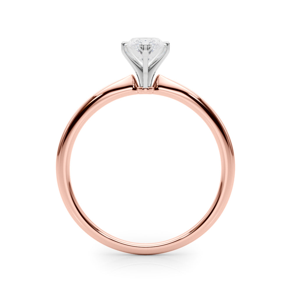 Classic Solitaire Diamond Engagement Ring Marquise 1 ct
