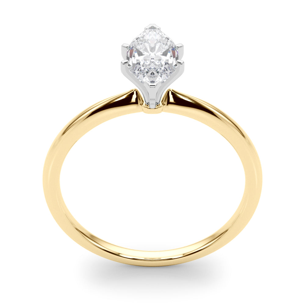 Classic Solitaire Diamond Engagement Ring Marquise 1 ct