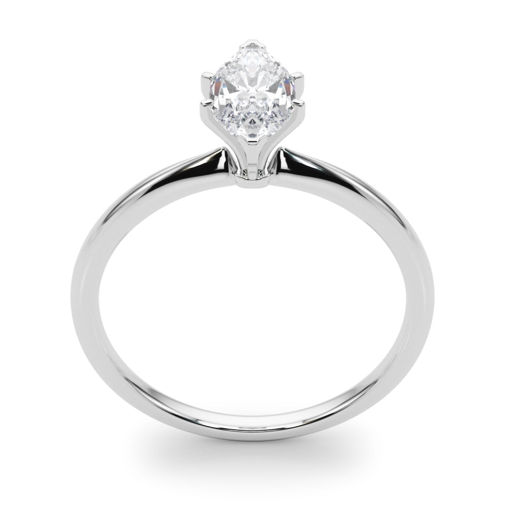 Classic Solitaire Diamond Engagement Ring Marquise 1 ct