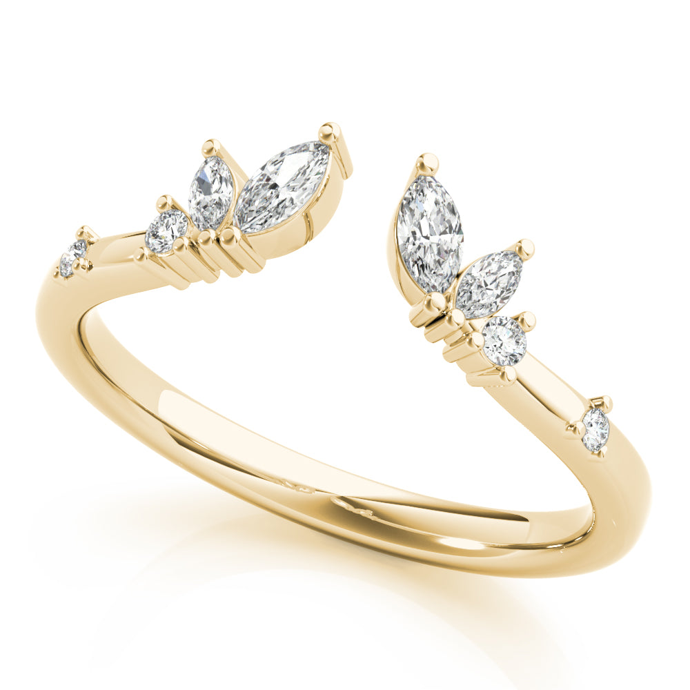 Refined Marquise and Round Fashion Ring