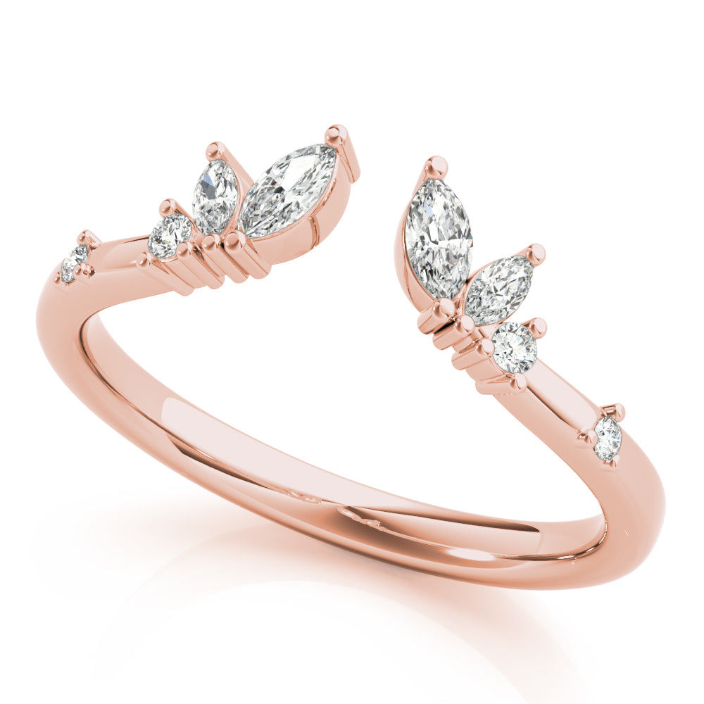 Refined Marquise and Round Fashion Ring