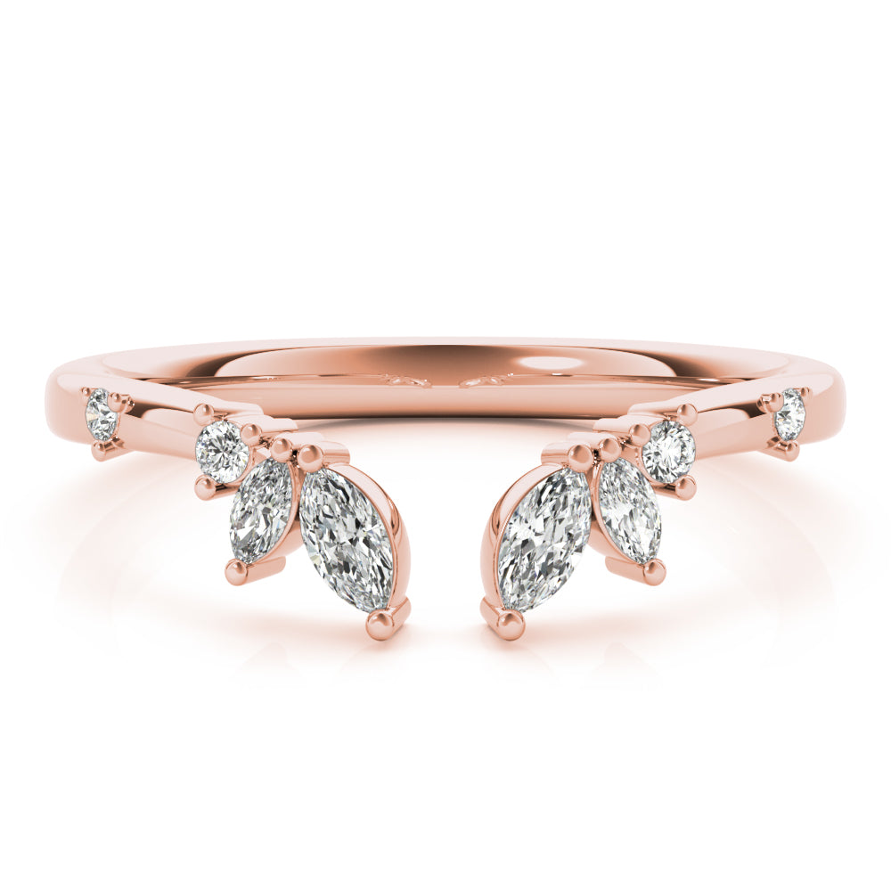 Refined Marquise and Round Fashion Ring