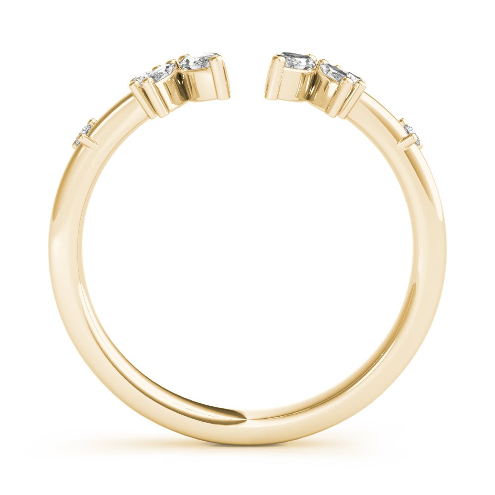 Refined Marquise and Round Fashion Ring