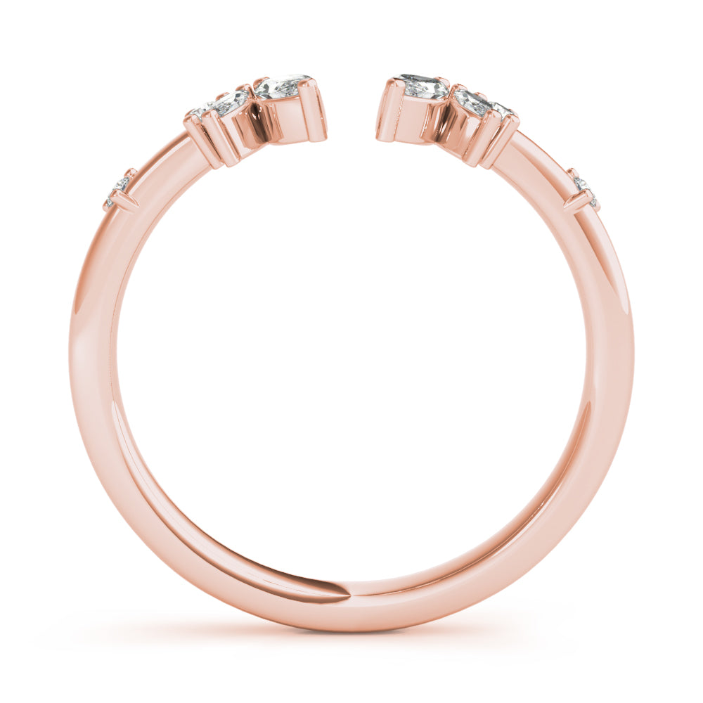 Refined Marquise and Round Fashion Ring