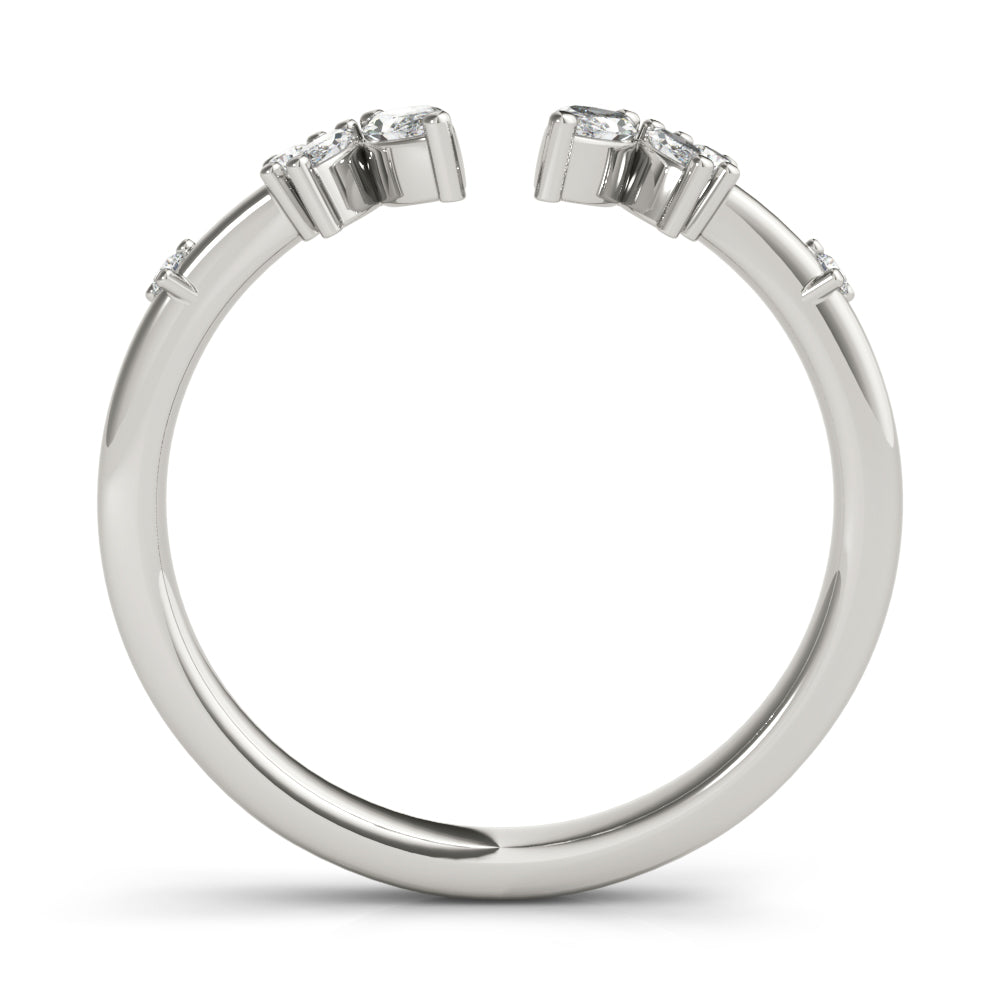 Refined Marquise and Round Fashion Ring