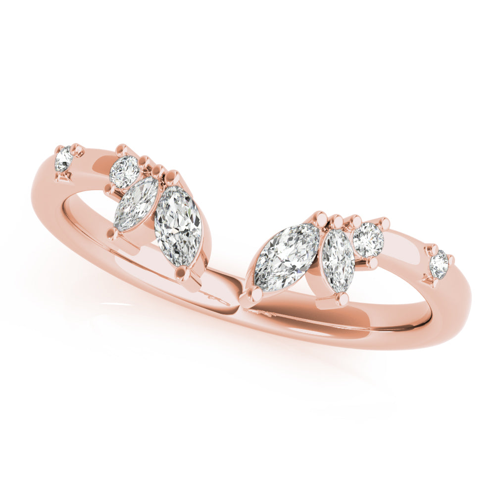 Refined Marquise and Round Fashion Ring