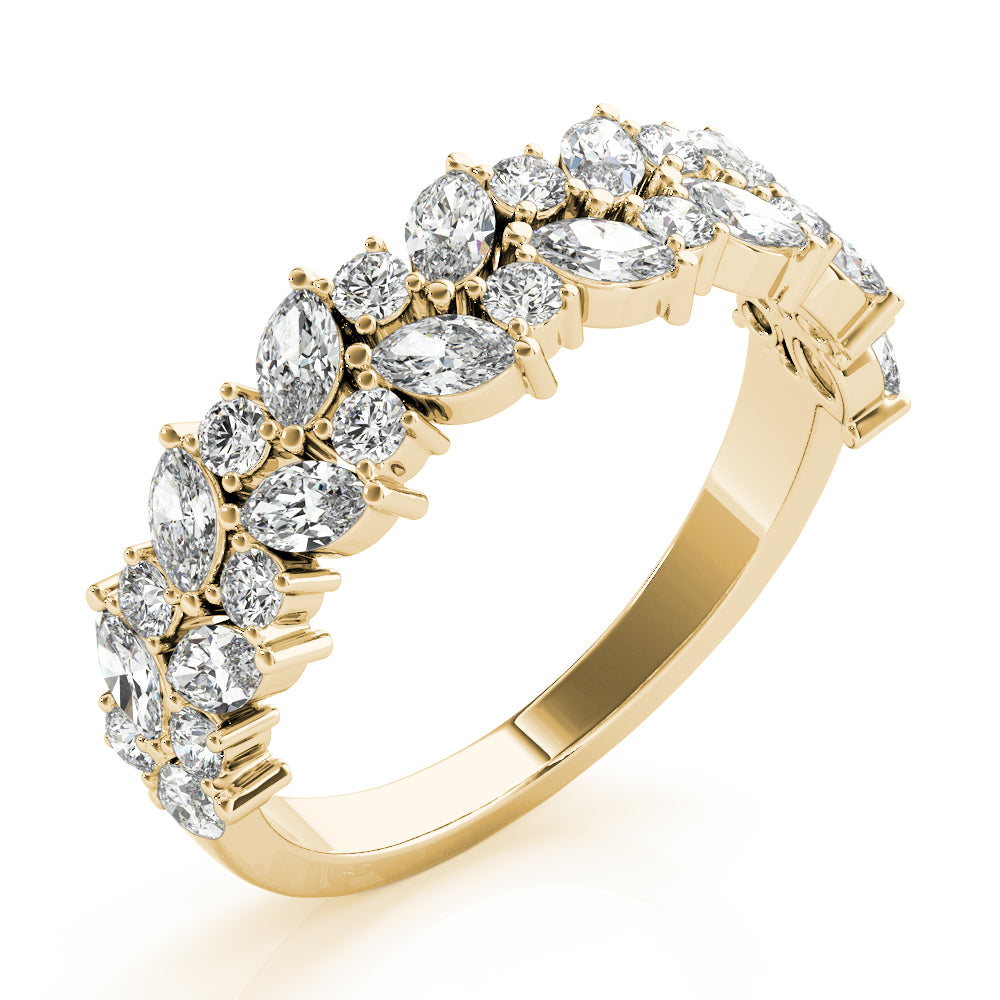 Twinkling Diamond Wedding Band