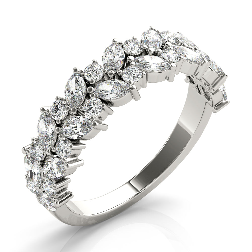 Twinkling Diamond Wedding Band