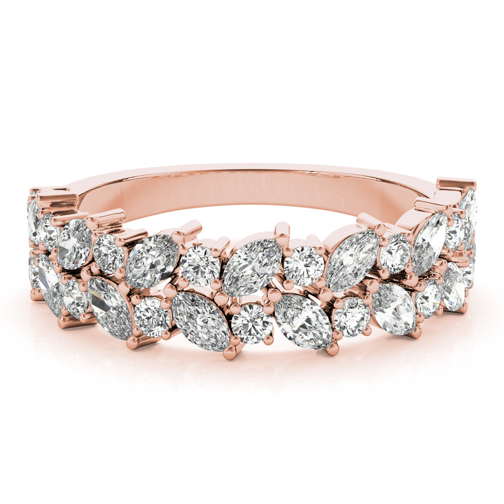 Twinkling Diamond Wedding Band