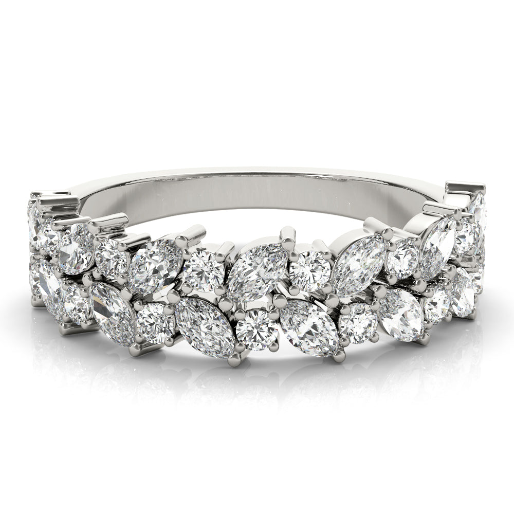 Twinkling Diamond Wedding Band