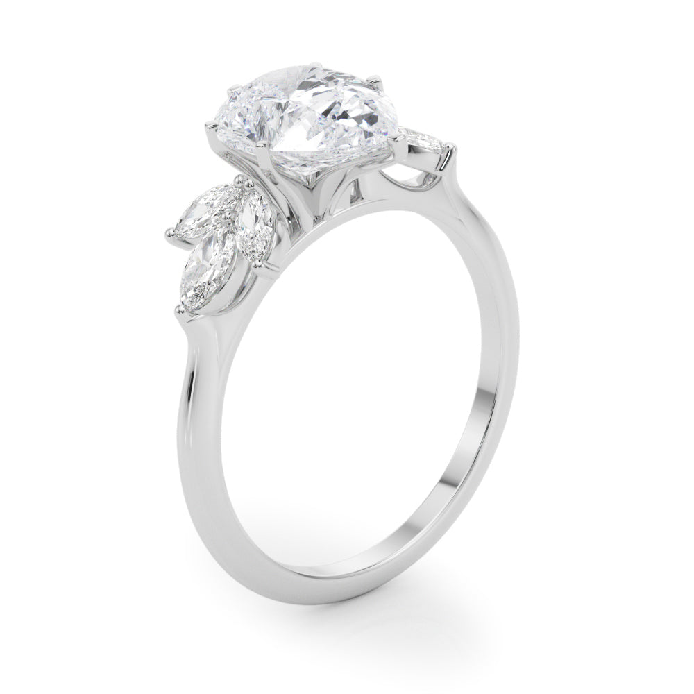 Marquise Accent Ring