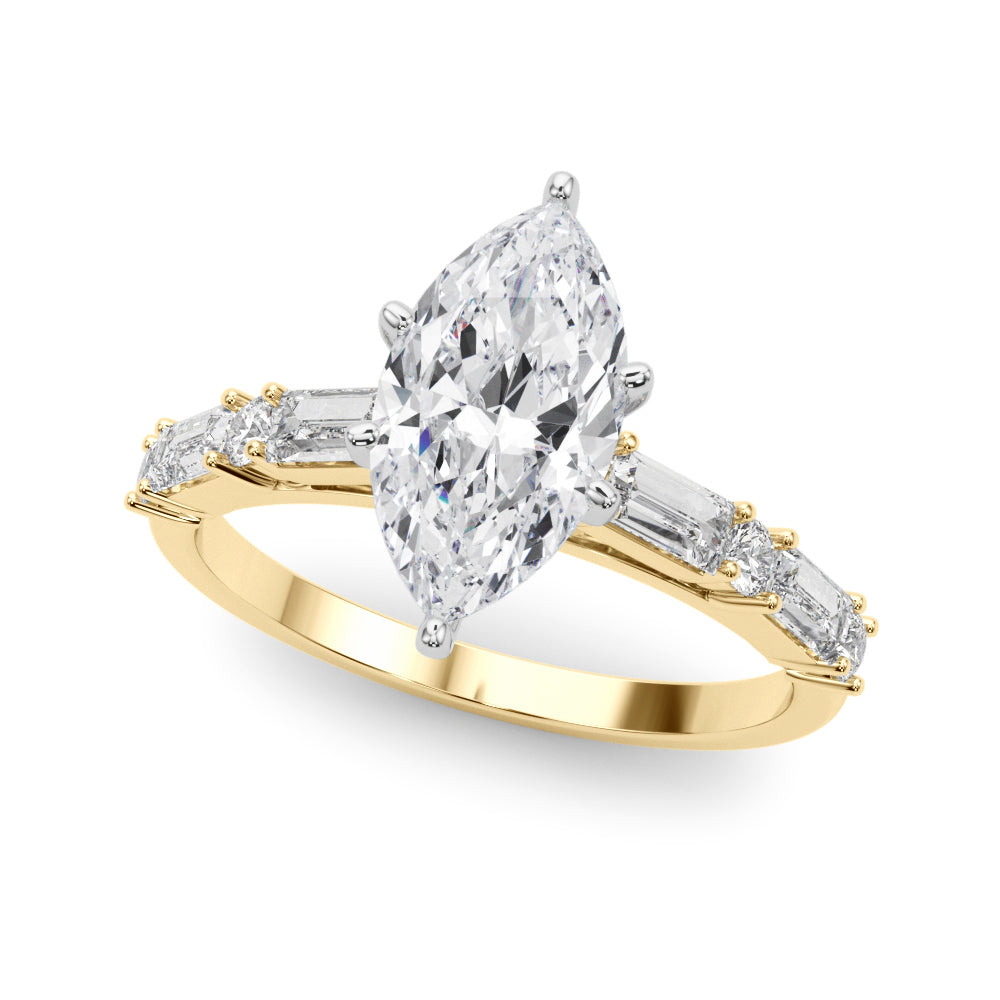 RD & SB Engagement Ring