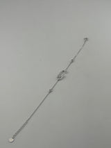 925 sterling Silver Clasp Bracelet | Premium CZ - Image 1