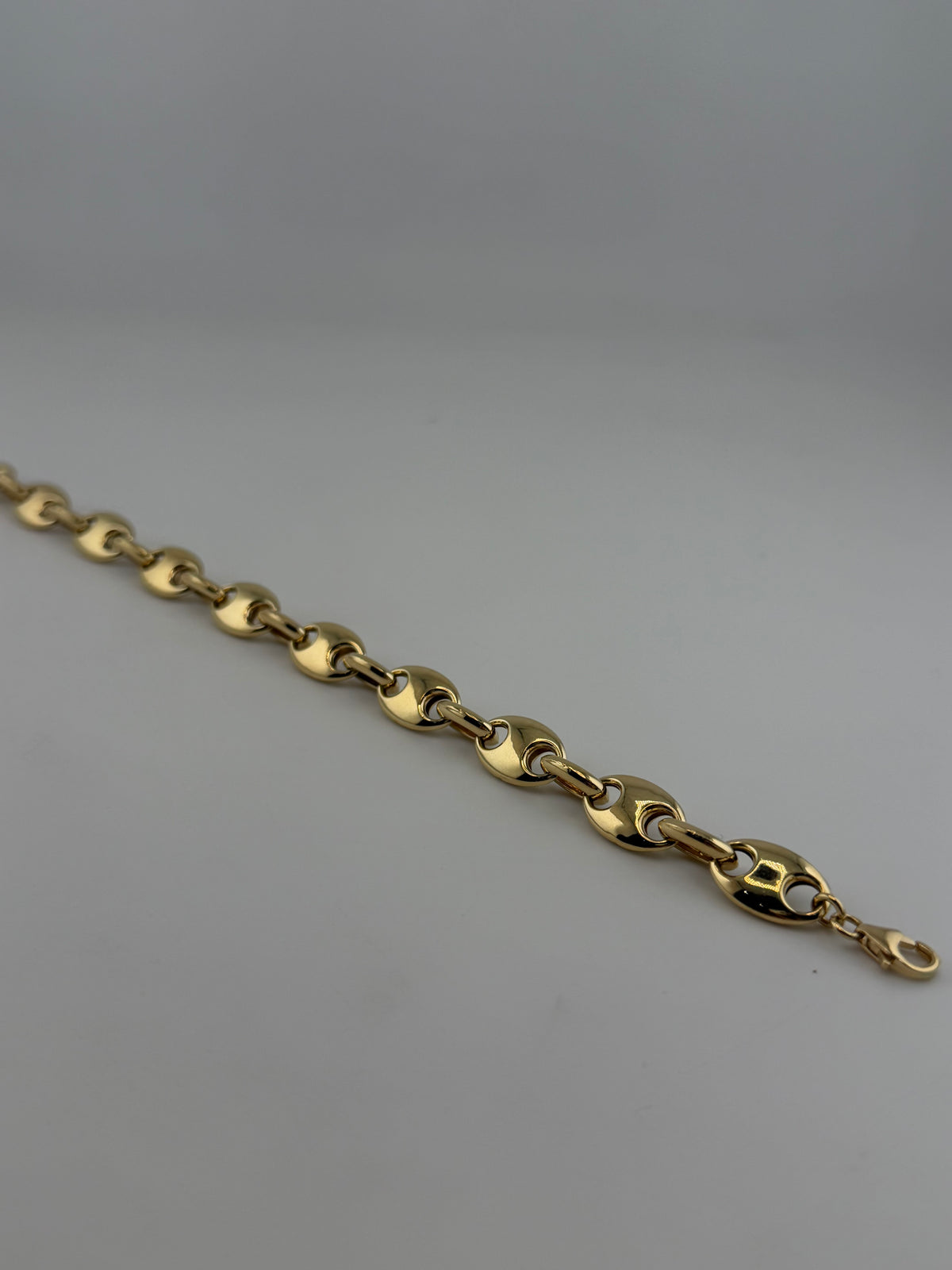 The Aurelio Mariner Link Bracelet — 18K Solid Gold - Image 2