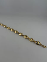 The Aurelio Mariner Link Bracelet — 18K Solid Gold - Image 2