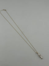 18K Yellow Gold Multi-Shape Cubic Zirconia Necklace - Image 3