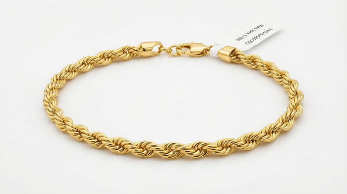 Medium Wide Rope Bracelet