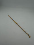 18K Tri-Color Gold Signature ID Bracelet