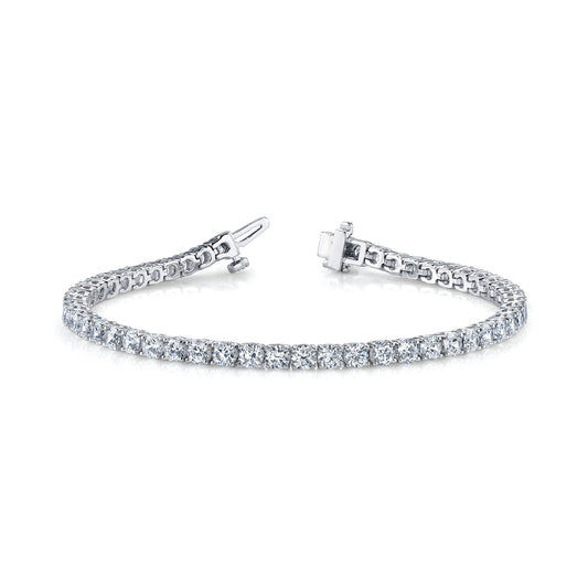 9 Carats Classic Diamond Tennis Bracelet