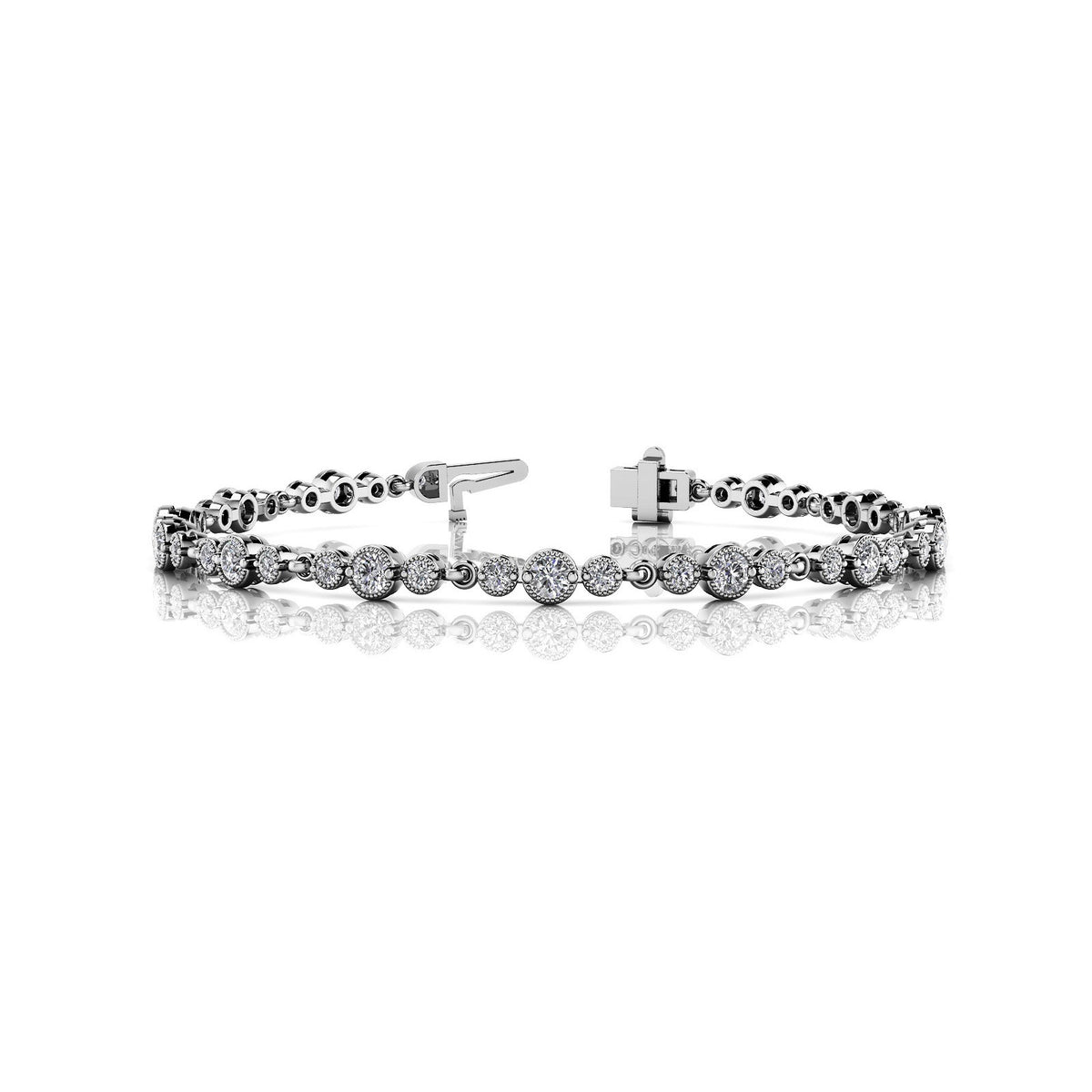 Elegant Chain Bracelet with Intricate Detailing - Image 1