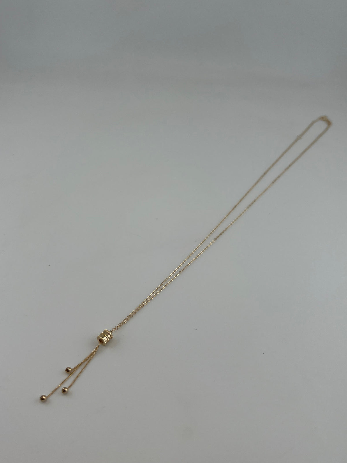 The Solé Drop Necklace — 18K Solid Gold - Image 1