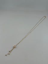 The Solé Drop Necklace — 18K Solid Gold - Image 1