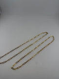 The Luxe Link – 18K Solid Gold Paperclip Chain Necklace